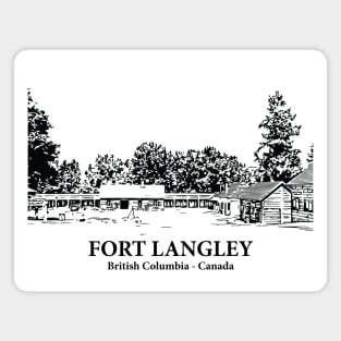Fort Langley - British Columbia Magnet